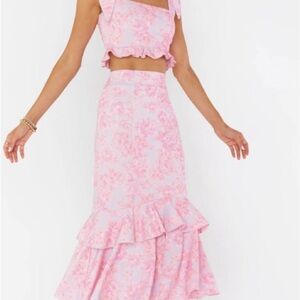 Show me Your Mumu - Floral Pink Two piece